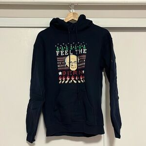 Navy “feel the Bern” Christmas hoodie